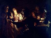 Gerard van Honthorst The Denial of St Peter oil painting
